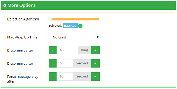 Detect call progress in auto dialer campaigns